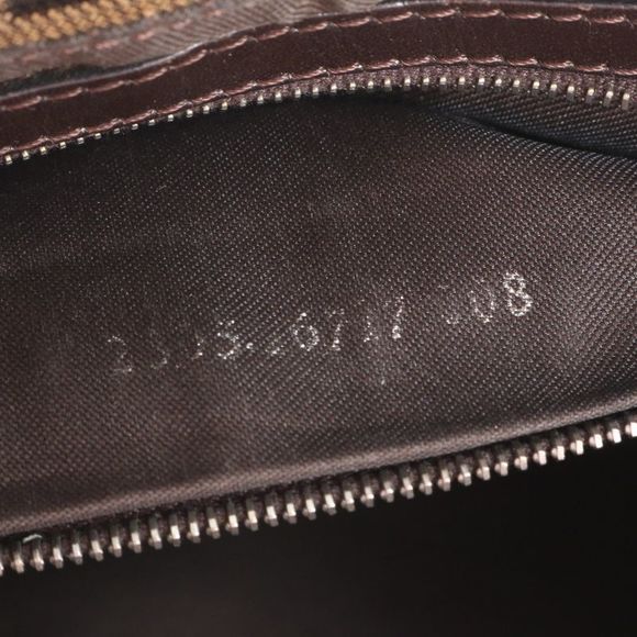 Vintage Fendi Zucca Mamma Baguette Bucket Leather Shoulder Bag Shoulder Tote - Picture 9 of 9